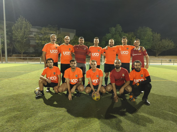 Equipo de f7 de personal UCO de la pasada temporada.