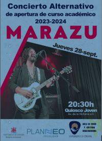 Cartel del concierto.