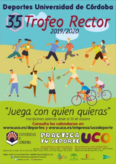 Continúan abiertas hasta el 31 de enero las inscripciones al Trofeo Rector