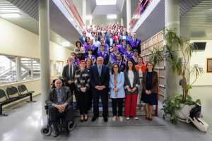 Foto de familia de la cuarta promoción de UCOincluye
