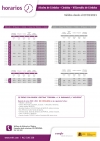 Nuevos horarios del servicio de cercanías al Campus de Rabanales a partir del 7 de enero de 2021