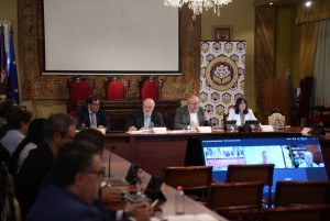 Pleno ordinario del Consejo Social celebrada hoy.