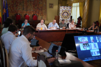 Pleno ordinario del Consejo Social de la Universidad de Córdoba celebrada hoy. 