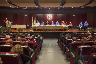 El acto de investidura de los nuevos doctores honoris causa tendrá lugar en el Salón de Actos del Rectorado.