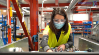 Laura Tamajón, ingeniera en Electrónica Industrial por la EPSC.