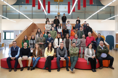 Autoridades y emprendedores en la inauguración de la nueva edición de Coemprende.
