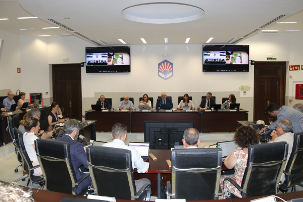 Sesión ordinaria de Consejo de Gobierno celebrada hoy. 