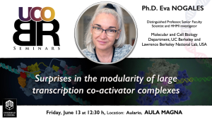 Conferencia de Eva Nogales el 13 de junio