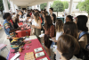 Ambiente animado esta mañana en la feria.