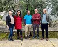 El equipo del proyecto en la Universidad de Córdoba