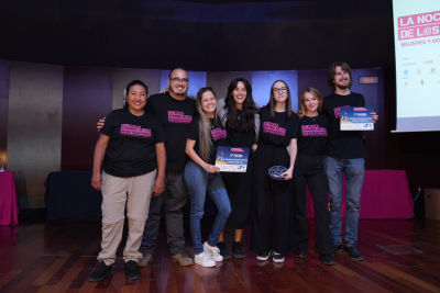 Imagen de los finalistas de la pasada edición de &#039;Cuéntame tu tesis&#039;