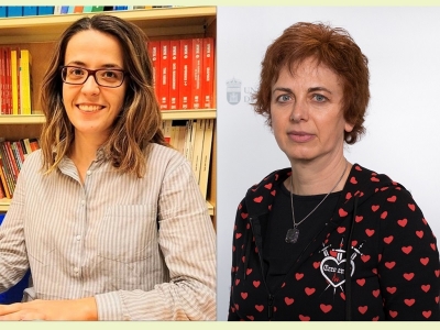 Las investigadoras Mercedes Luque Vílchez y Rosa Fernández Pérez